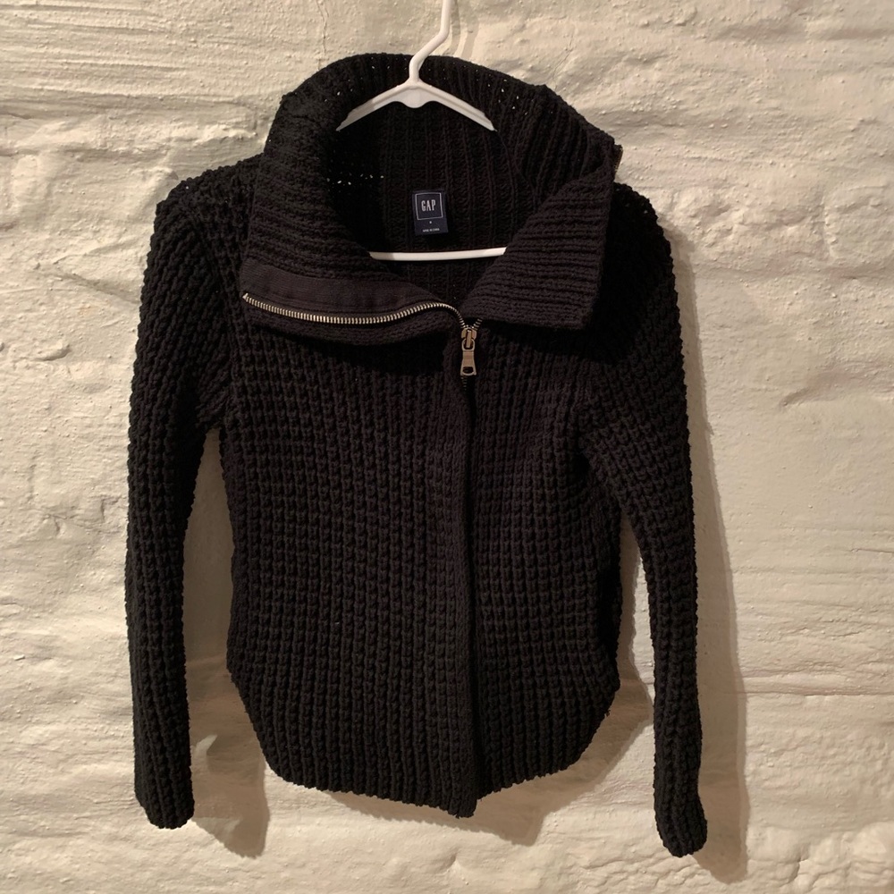 🖤GAP zip up sweater
